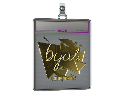 Sticker Slab | byali (Gold) | Cologne 2016