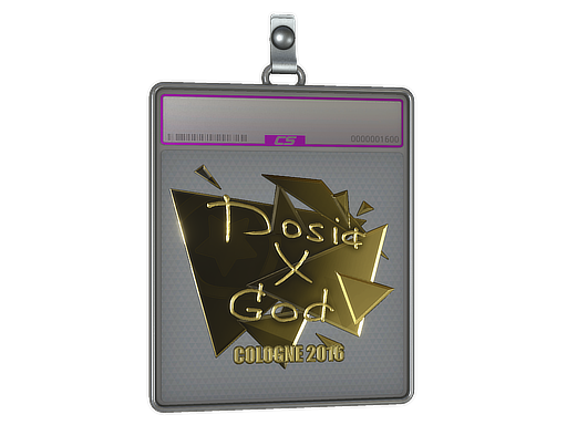 Sticker Slab | Dosia (Gold) | Cologne 2016