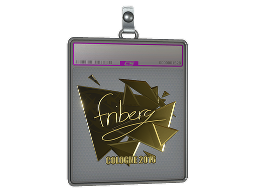 Sticker Slab | friberg (Gold) | Cologne 2016