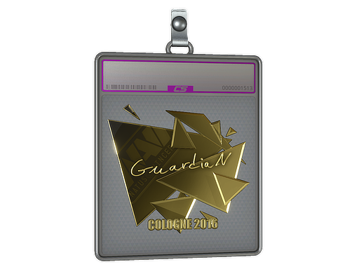 Sticker Slab | GuardiaN (Gold) | Cologne 2016