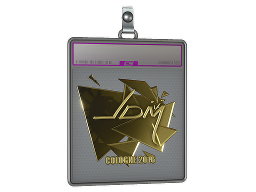 Sticker Slab | jdm64 (Gold) | Cologne 2016