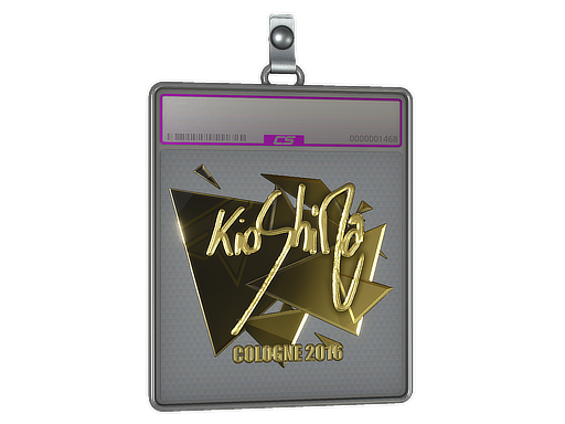 Sticker Slab | kioShiMa (Gold) | Cologne 2016