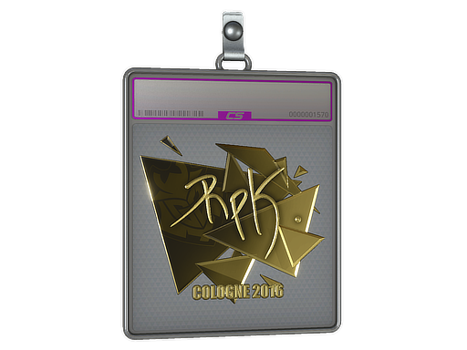 Sticker Slab | RpK (Gold) | Cologne 2016