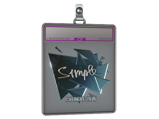 Sticker Slab | s1mple (Foil) | Cologne 2016