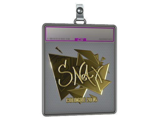 Sticker Slab | Snax (Gold) | Cologne 2016