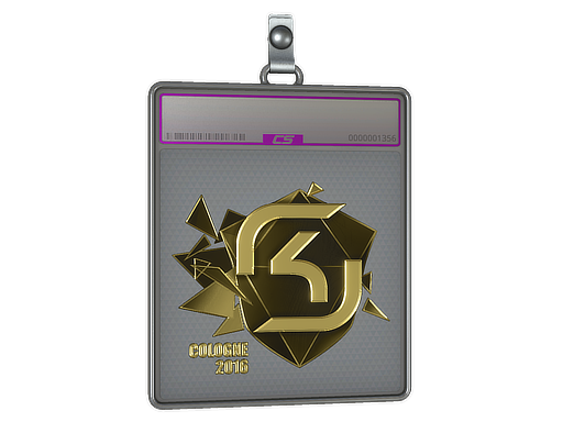Sticker Slab | SK Gaming (Gold) | Cologne 2016