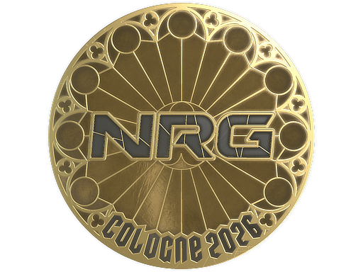 Sticker | NRG (Gold) | Cologne 2026