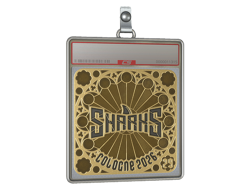 Sticker Slab | Sharks Esports (Gold, Ranked) | Cologne 2026