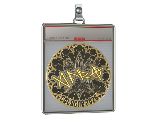 Sticker Slab | afro (Gold) | Cologne 2026