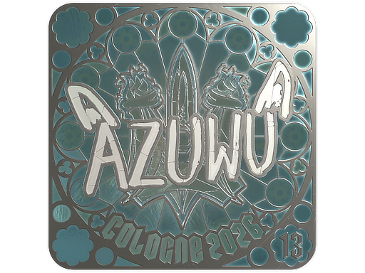 Sticker | AZUWU (Foil, Ranked) | Cologne 2026