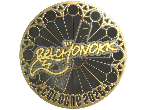 Sticker | BELCHONOKK (Gold) | Cologne 2026