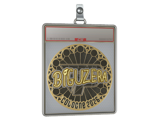 Sticker Slab | biguzera (Gold) | Cologne 2026