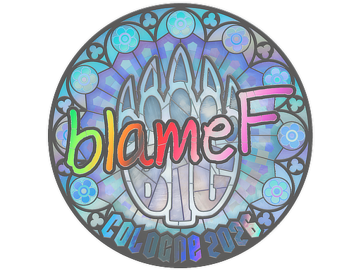 Sticker | blameF (Holo) | Cologne 2026