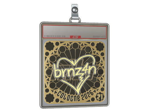 Sticker Slab | brnz4n (Gold, Ranked) | Cologne 2026
