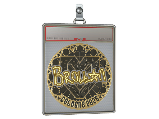 Sticker Slab | Brollan (Gold) | Cologne 2026