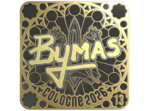 Sticker | Bymas (Gold, Ranked) | Cologne 2026