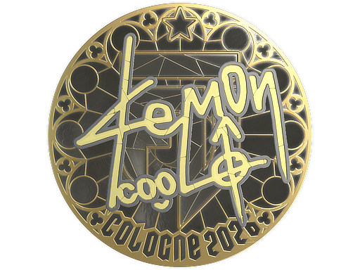Sticker | dem0n (Gold) | Cologne 2026