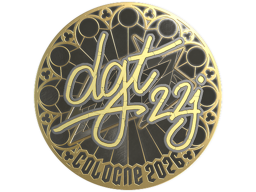 Sticker | dgt (Gold) | Cologne 2026