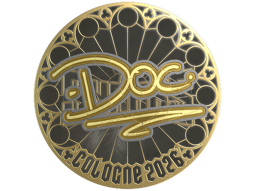 Sticker | doc (Gold) | Cologne 2026