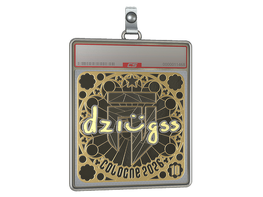 Sticker Slab | dziugss (Gold, Ranked) | Cologne 2026