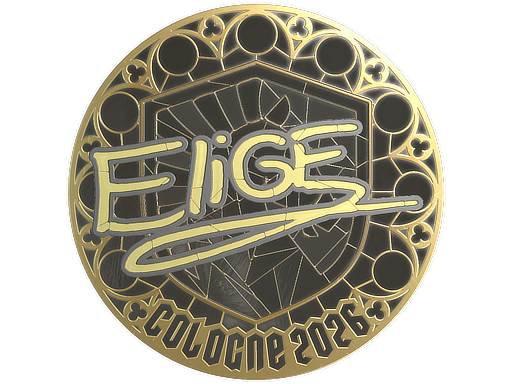 Sticker | EliGE (Gold) | Cologne 2026