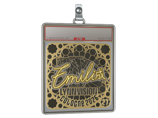 Sticker Slab | EmiliaQAQ (Gold, Ranked) | Cologne 2026
