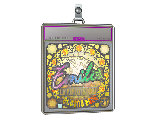 Sticker Slab | EmiliaQAQ (Holo, Ranked) | Cologne 2026