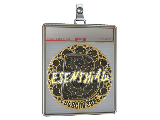 Sticker Slab | esenthial (Gold) | Cologne 2026