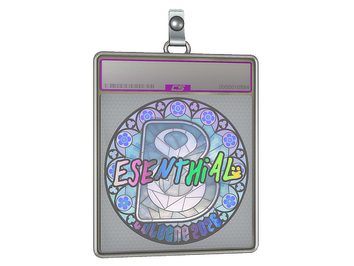Sticker Slab | esenthial (Holo) | Cologne 2026