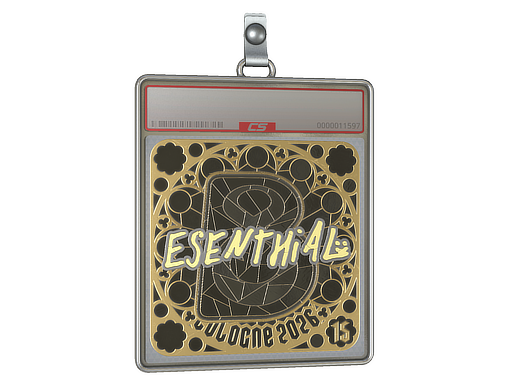 Sticker Slab | esenthial (Gold, Ranked) | Cologne 2026