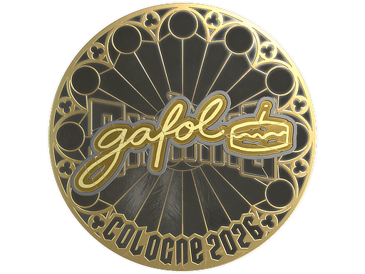 Sticker | gafolo (Gold) | Cologne 2026