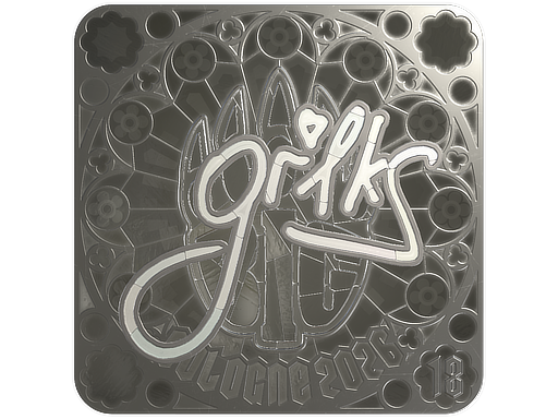 Sticker | gr1ks (Foil, Ranked) | Cologne 2026