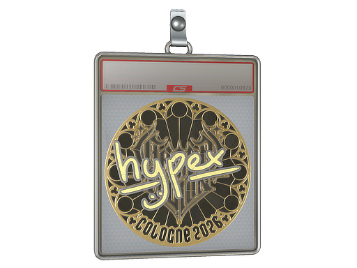 Sticker Slab | hypex (Gold) | Cologne 2026