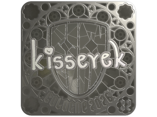 Sticker | kisserek (Foil, Ranked) | Cologne 2026