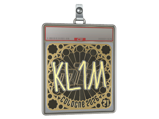 Sticker Slab | kl1m (Gold, Ranked) | Cologne 2026