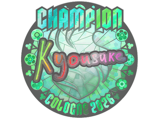 Sticker | kyousuke (Holo, Champion) | Cologne 2026