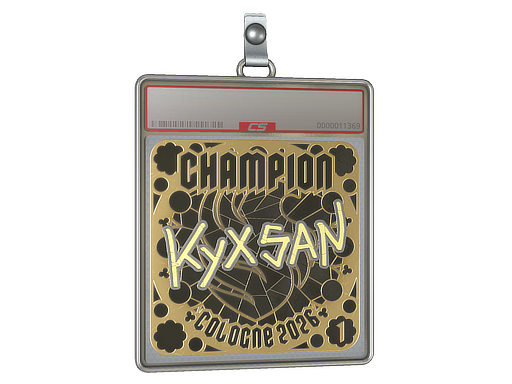 Sticker Slab | kyxsan (Gold, Ranked) | Cologne 2026