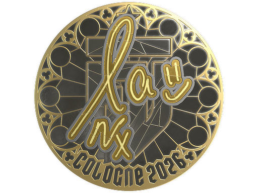 Sticker | lauNX (Gold) | Cologne 2026