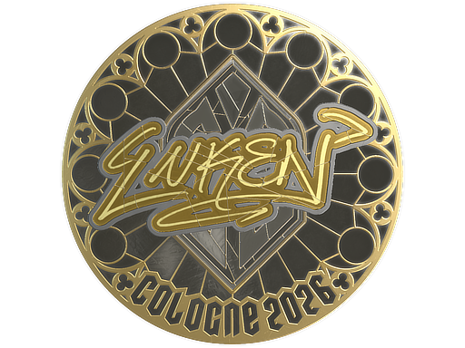 Sticker | luken (Gold) | Cologne 2026