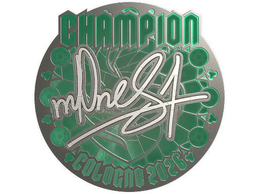 Sticker | m0NESY (Foil, Champion) | Cologne 2026