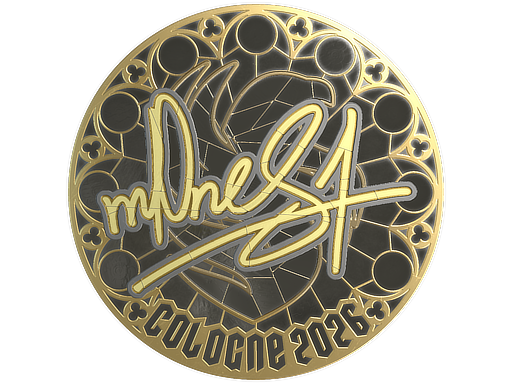 Sticker | m0NESY (Gold) | Cologne 2026