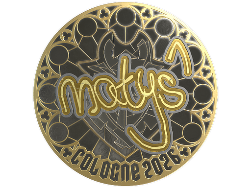 Sticker | MATYS (Gold) | Cologne 2026