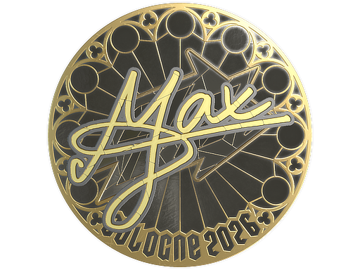 Sticker | max (Gold) | Cologne 2026