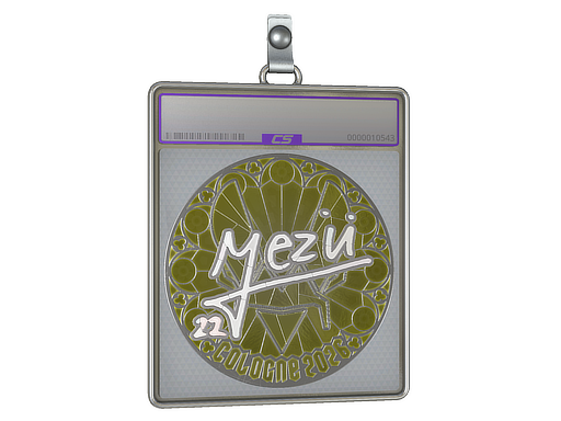 Sticker Slab | mezii (Foil) | Cologne 2026