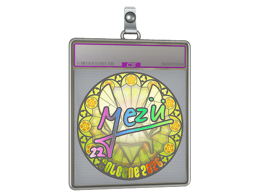 Sticker Slab | mezii (Holo) | Cologne 2026