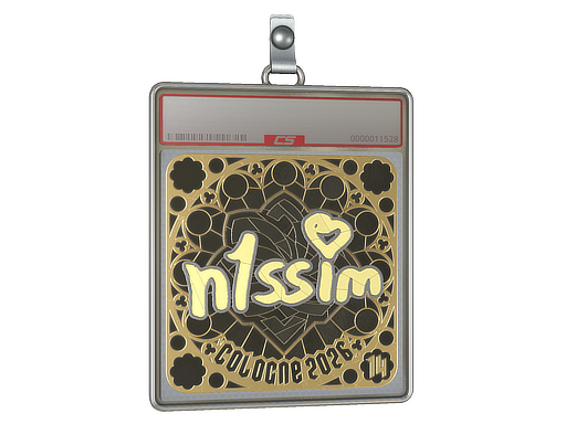 Sticker Slab | n1ssim (Gold, Ranked) | Cologne 2026