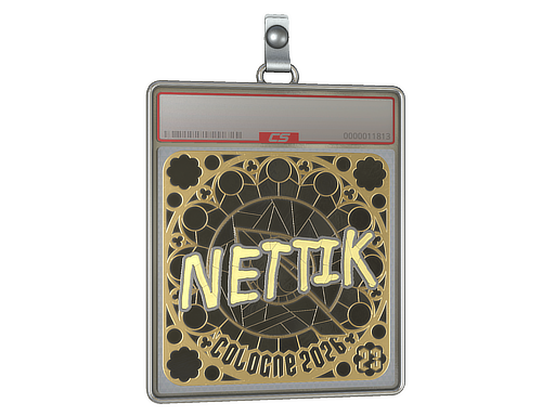 Sticker Slab | nettik (Gold, Ranked) | Cologne 2026