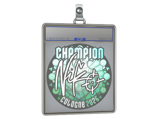 Sticker Slab | NiKo (Champion) | Cologne 2026