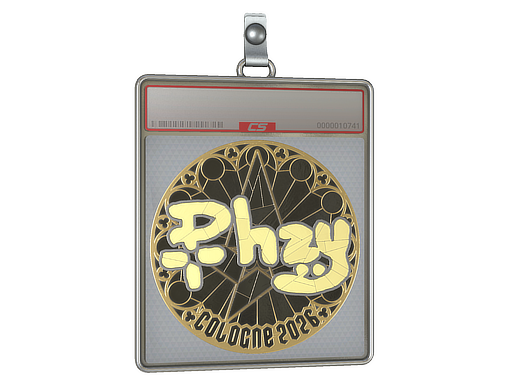 Sticker Slab | phzy (Gold) | Cologne 2026