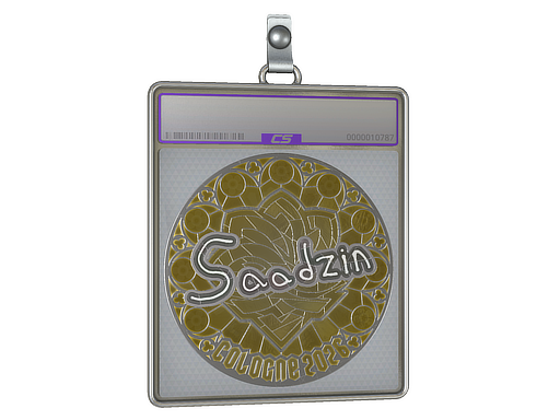 Sticker Slab | saadzin (Foil) | Cologne 2026